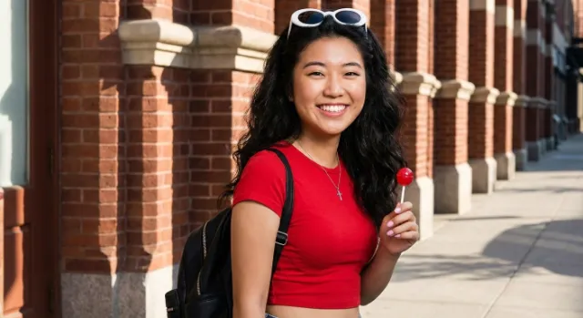 A High-Resolution Outdoor Full-Body Photo
