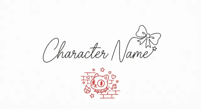 The signature of the anime style of 'Heart of Love' production