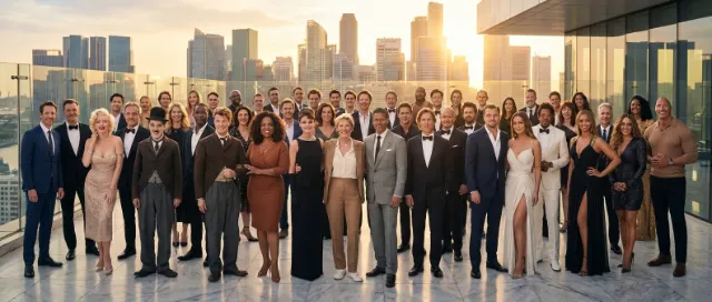 Celebrity Group Photo