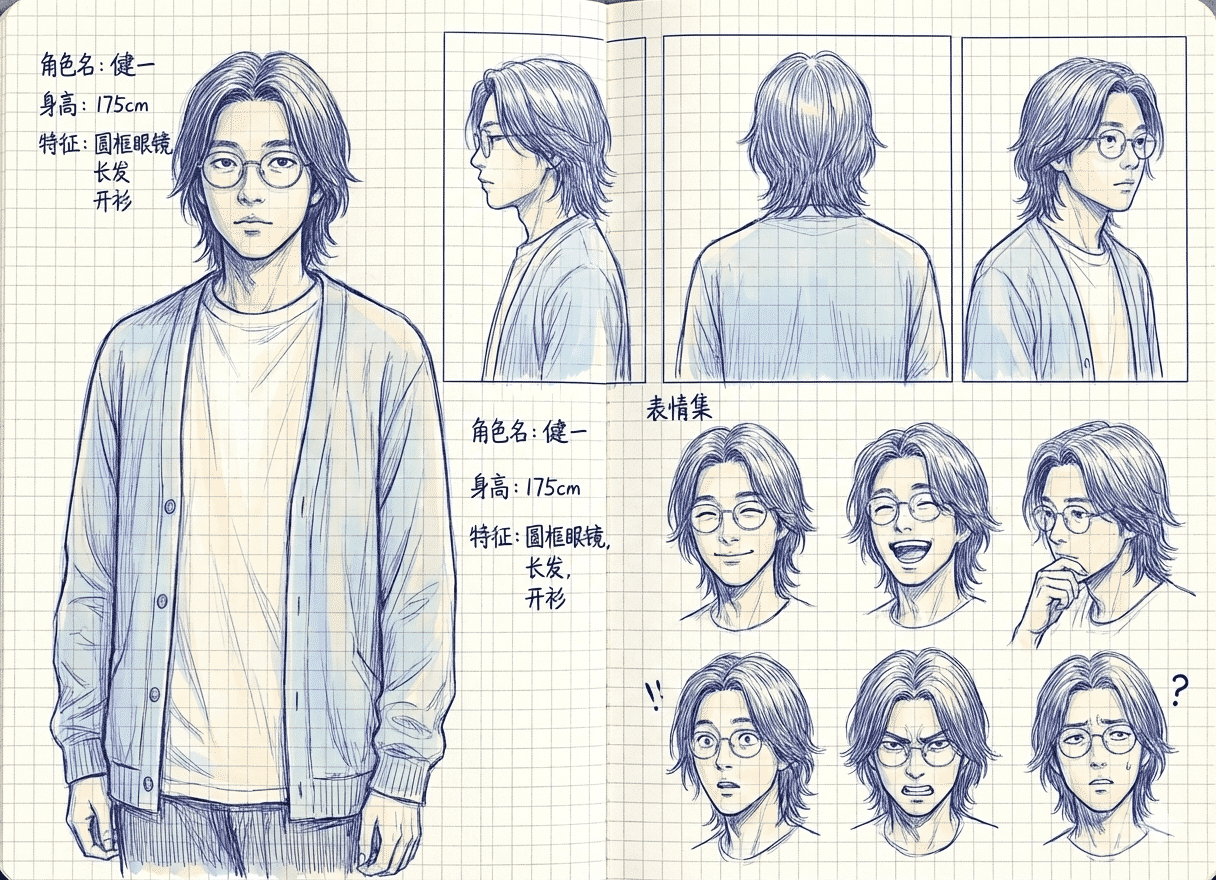 角色设定稿 / Character Sheet