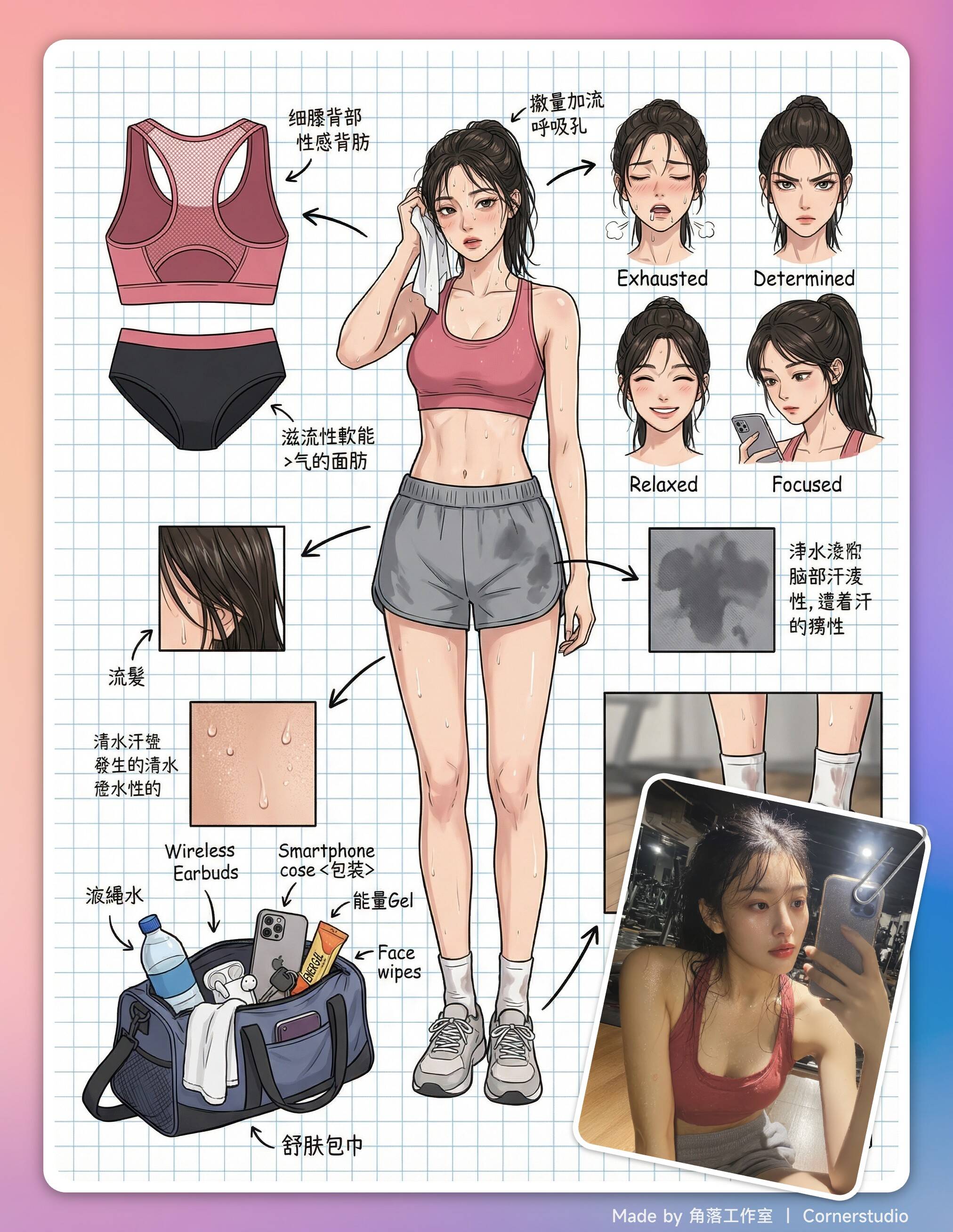 角色概念分解图 / Character Concept Sheet