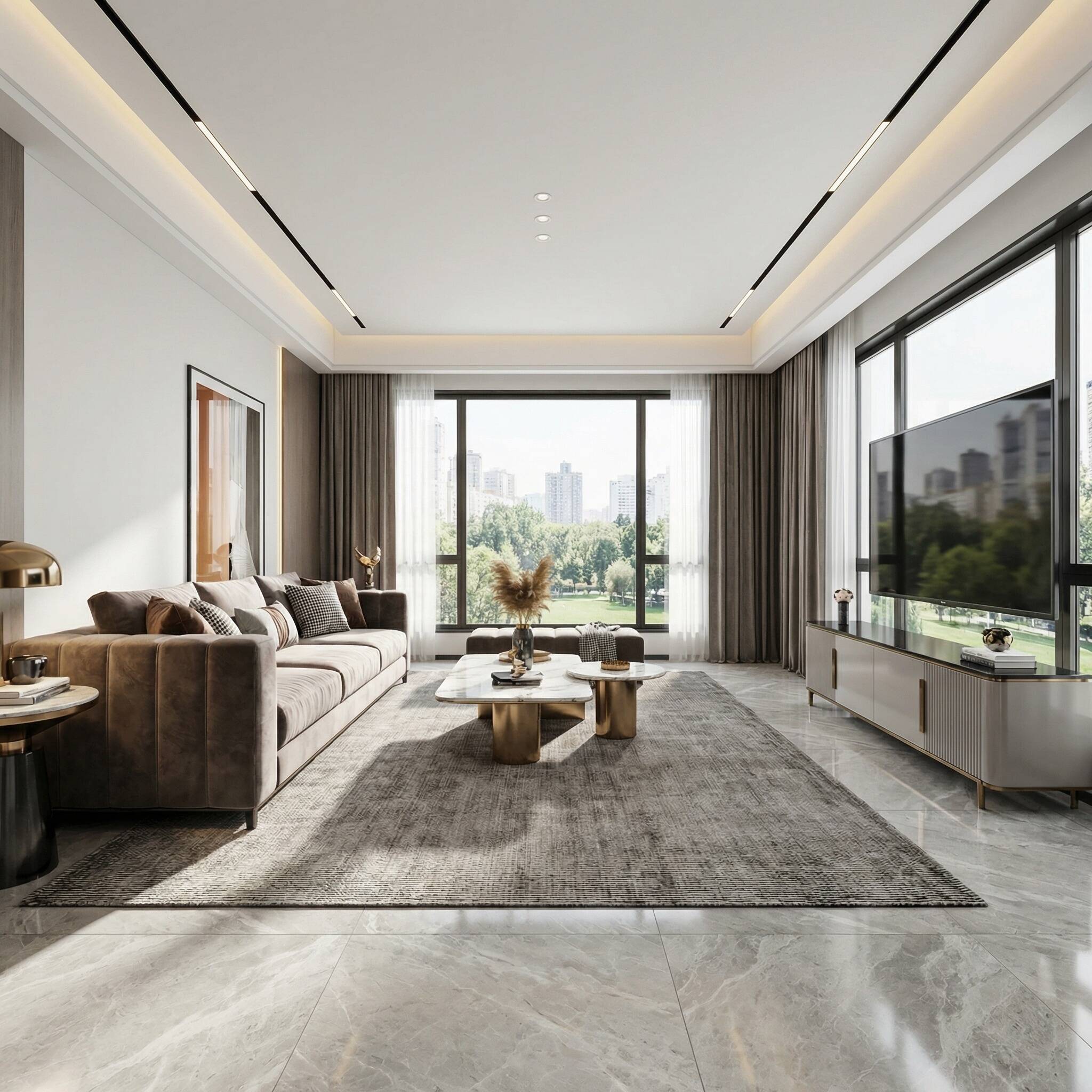 室内设计真实渲染 / Interior Design Rendering